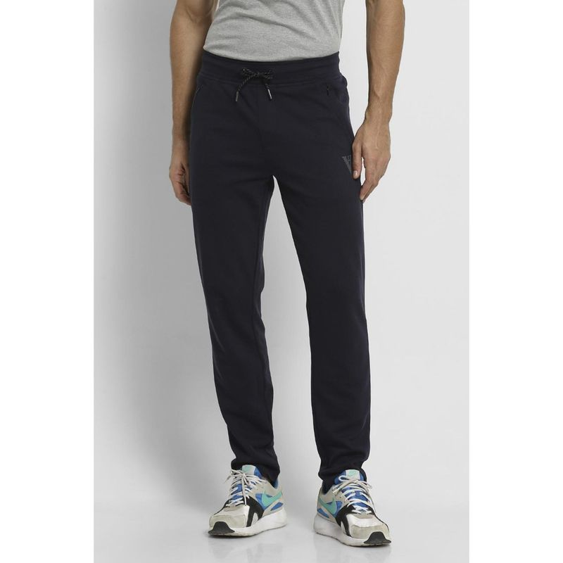 Van Heusen Men Athleisure Smart Tech Track Pants - Navy
