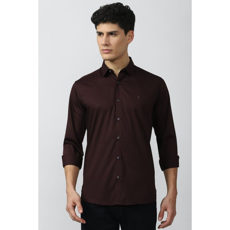 Van Heusen Brown Shirt (42)