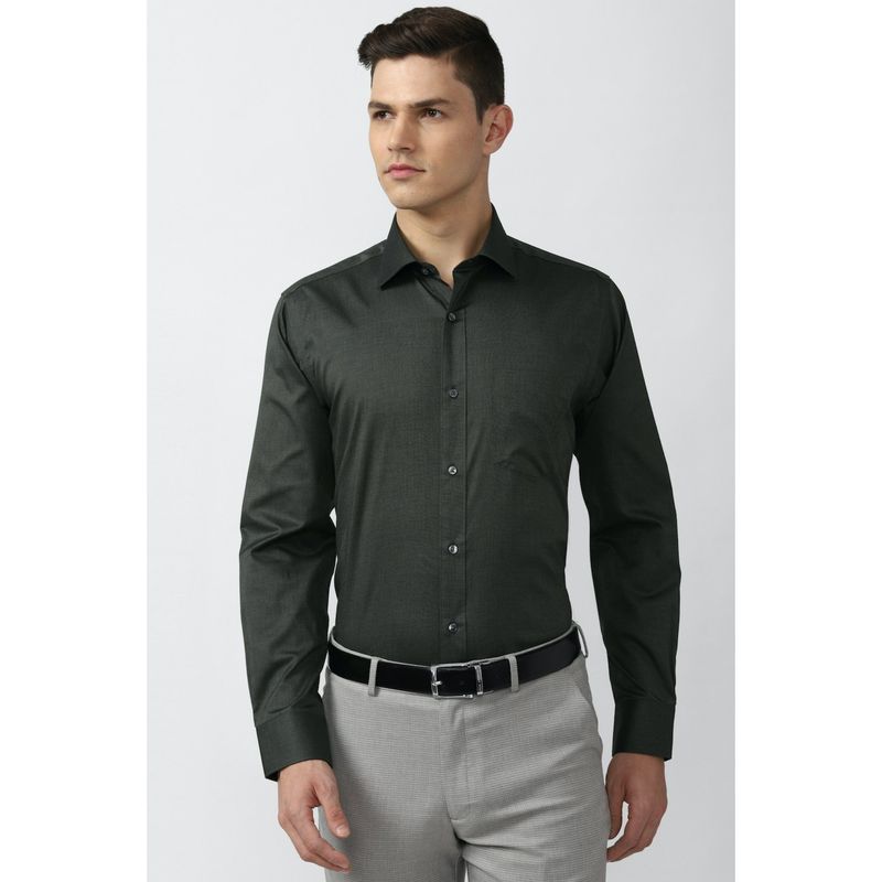 Van Heusen Olive Shirt (42)
