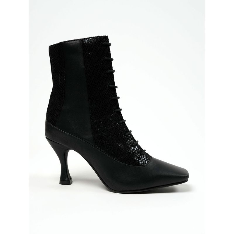 Theater Women Bowie Starman Colourblock Lace-Up Boots (EURO 39)