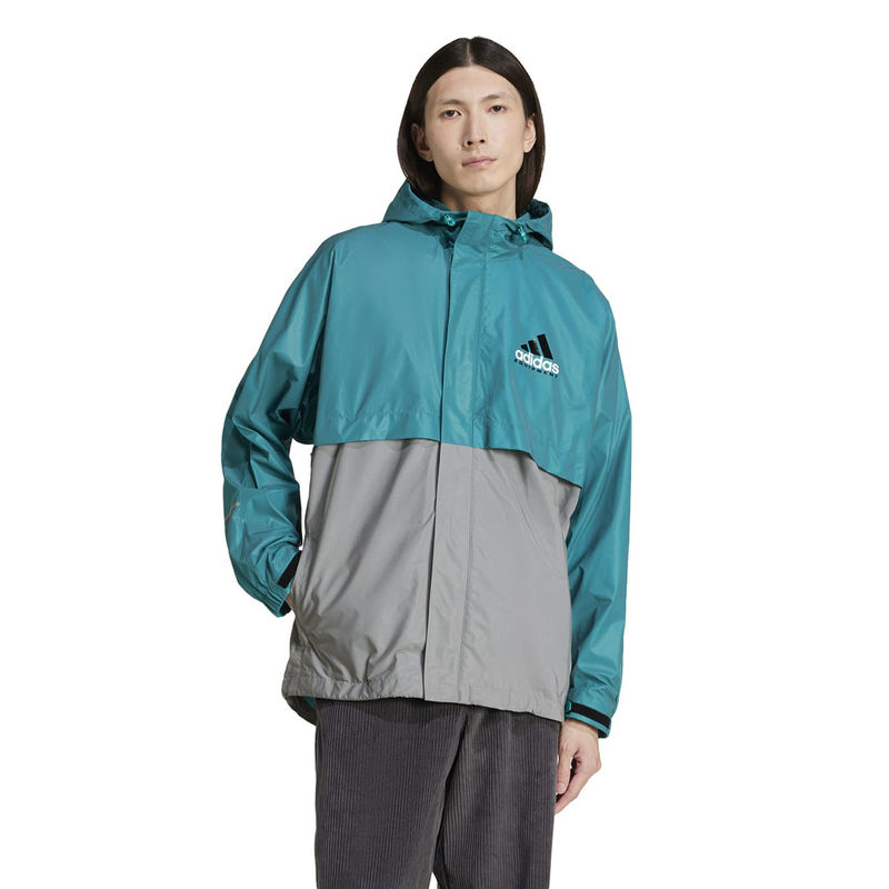 Buy adidas Originals Men Teal Sports Windbreaker Jacket Online