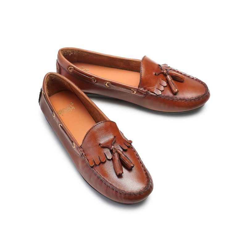 Churchill & Company Comfort Tan Loafer (EURO 37)