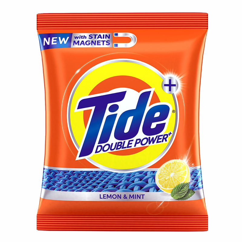 Tide plus double power detergent washing powder lemon and mint review