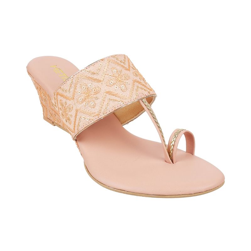 cerise pink wedges