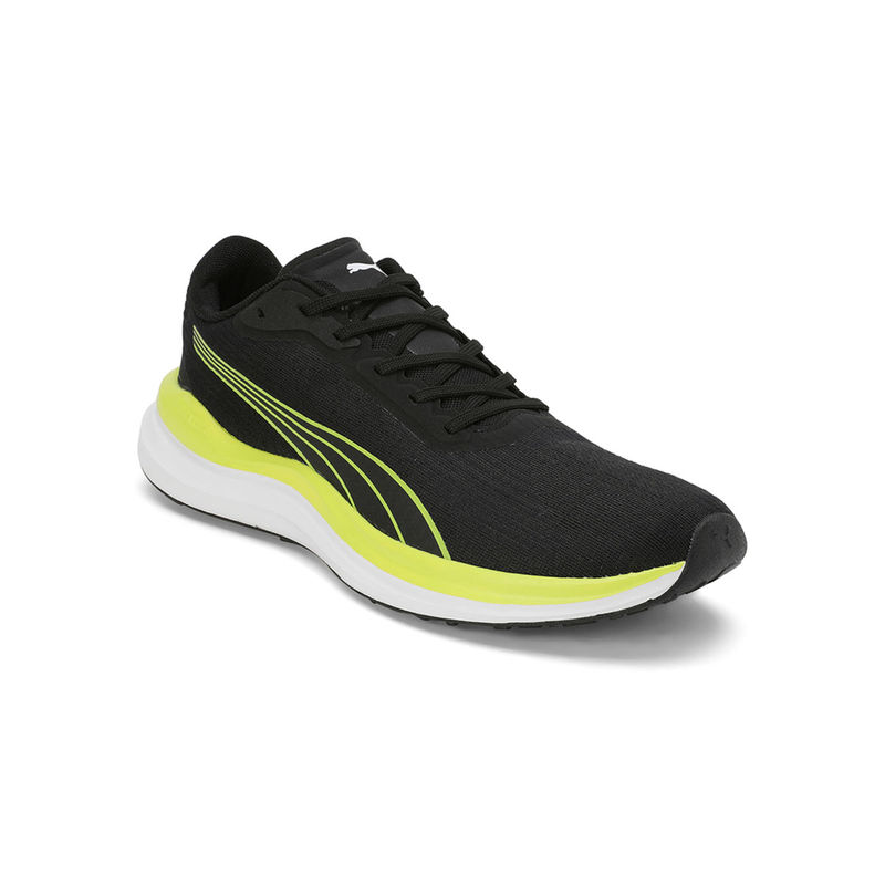 Puma Lite Flexpunt Mens Black Running Shoes (UK 10)