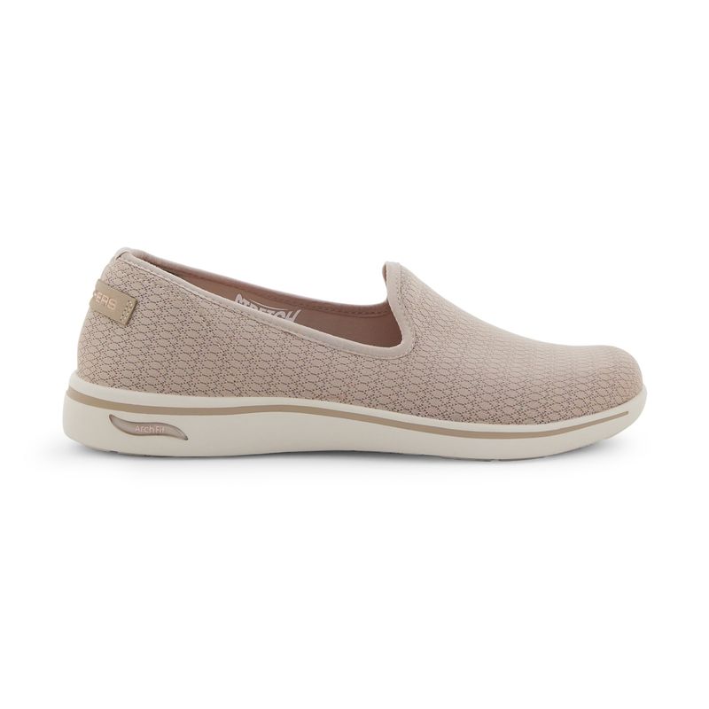Buy SKECHERS ARCH FIT UPLIFT Beige Walking Shoes Online