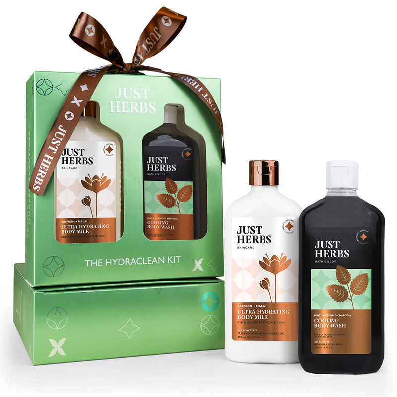 Buy Just Herbs Hydraclean Detox & Hydrate Kit Online