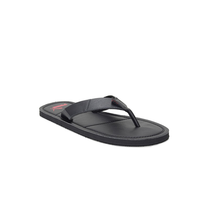 Puma leather flip flops shop