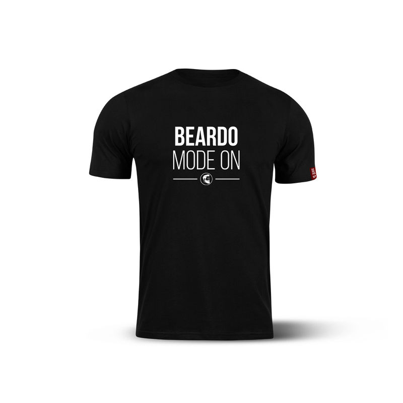 Beardo T-Shirt Beardo Mode On (L)