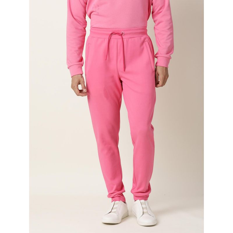 Rare Rabbit Adda Flouroscent Pink Track Pant (32)