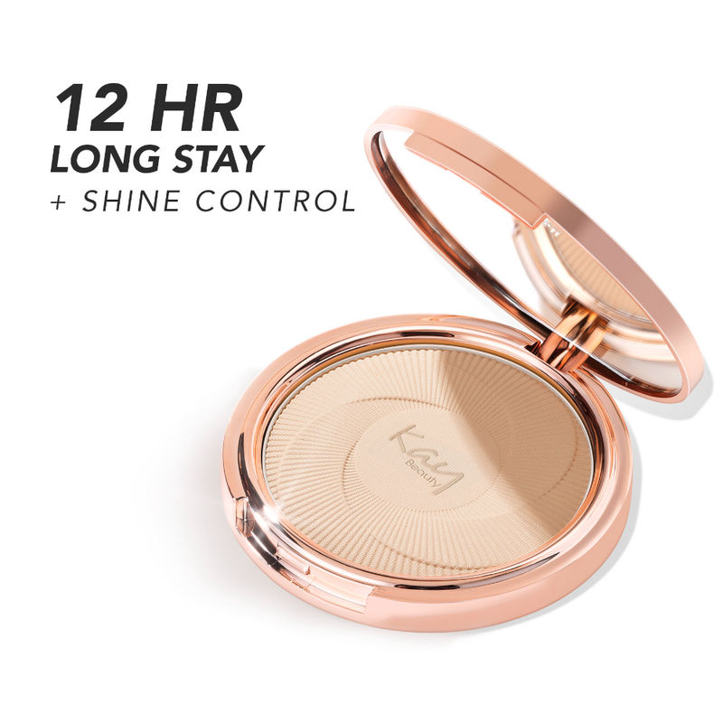 Kay Beauty Soft Matte Pressed Powder - 100N Light