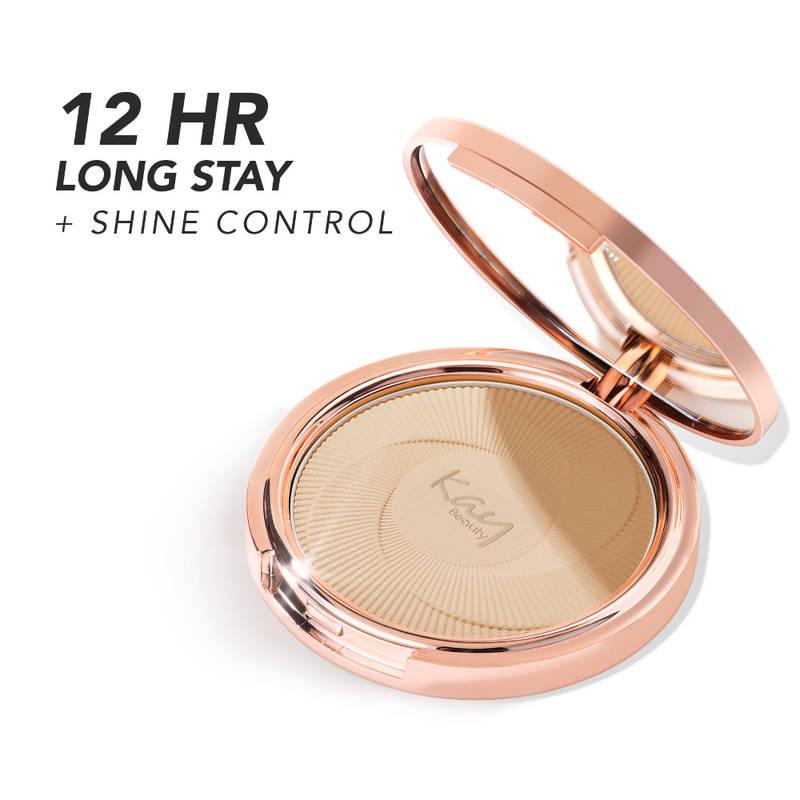 Kay Beauty Soft Matte Pressed Powder - 130N Medium
