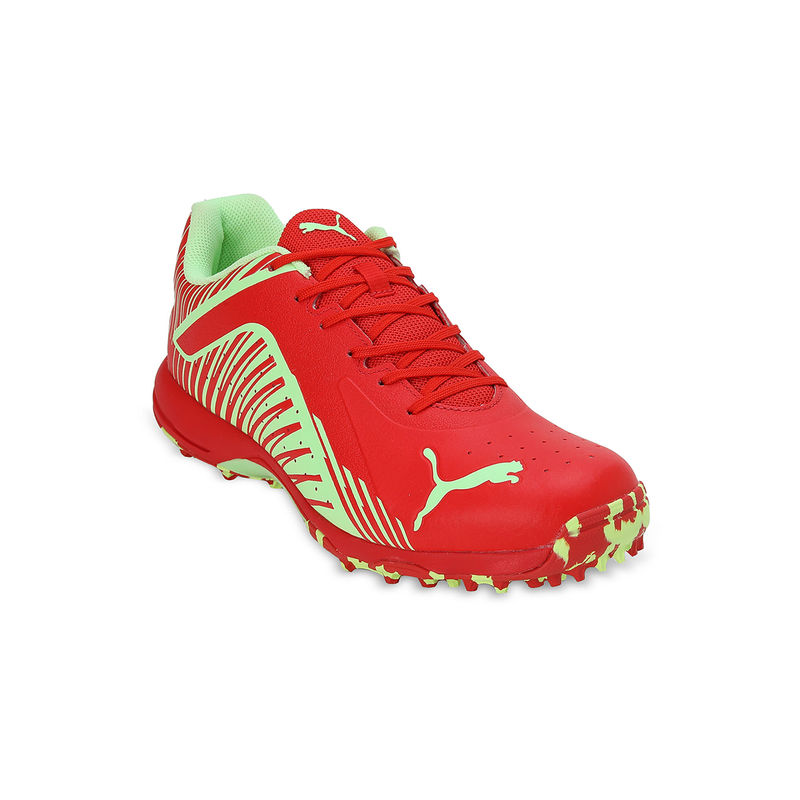 Puma 22 Fh Rubber Men Red Cricket Shoes (UK 8)