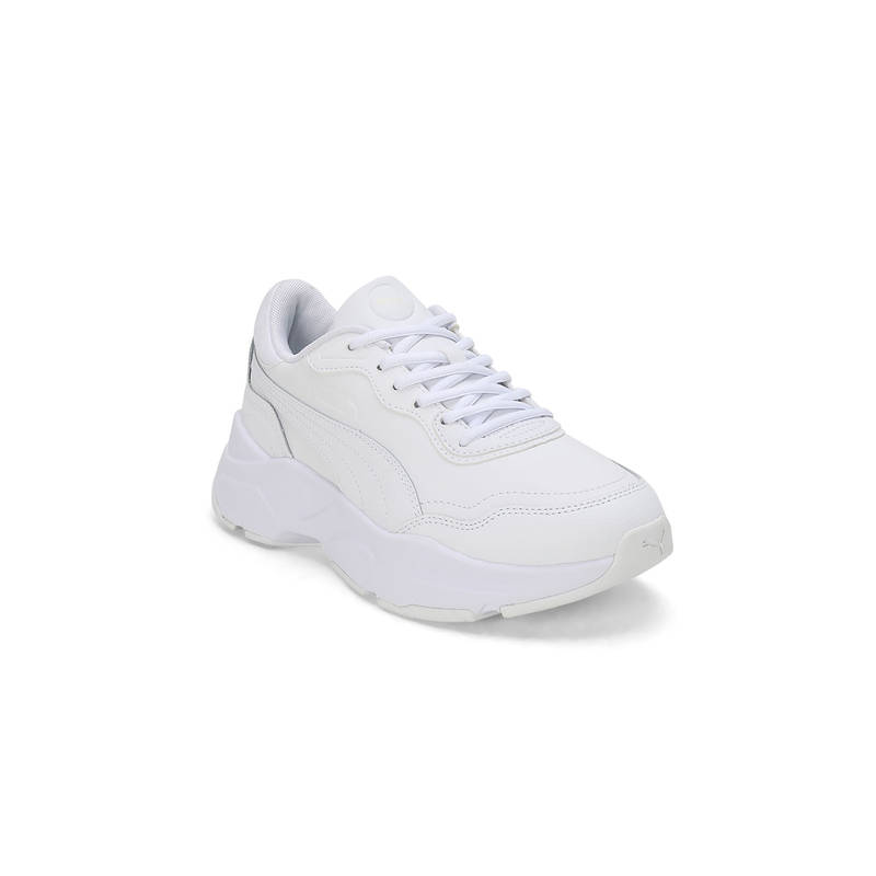 Puma Cassia Rose Women White Sneakers (UK 6)