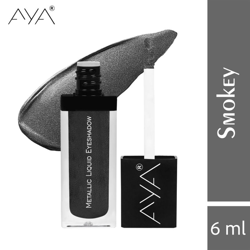 AYA Metallic Liquid Eyeshadow - 06 Smokey
