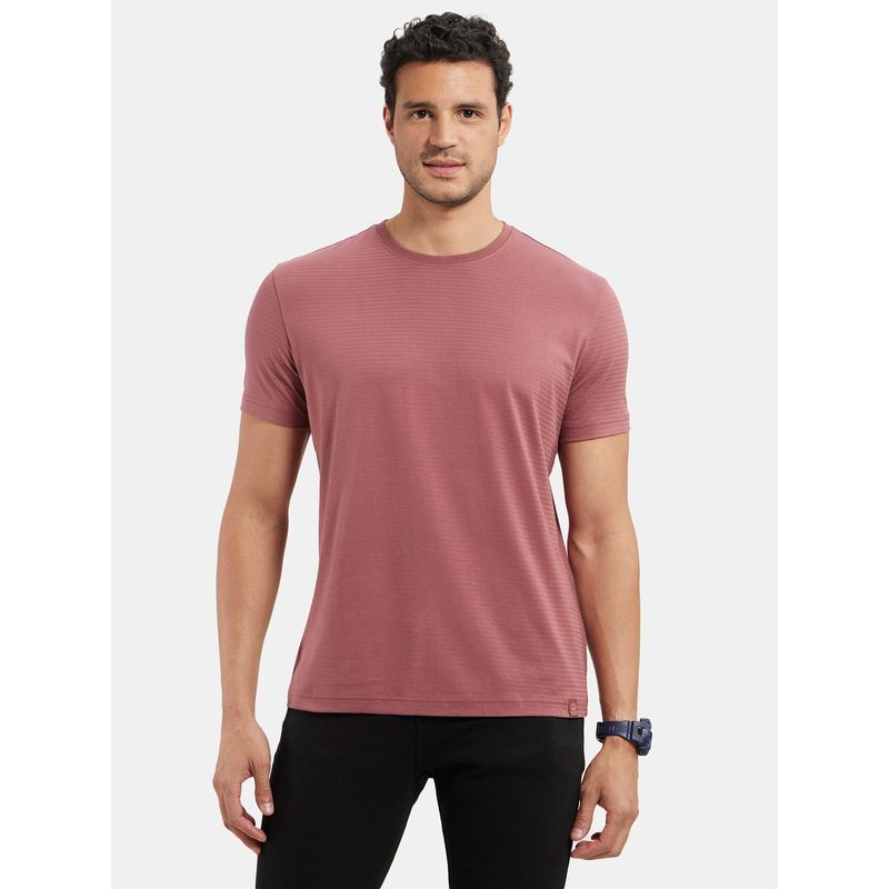 Jockey IM21 Men Super Combed Supima Cotton Round Neck T-Shirt - Wild Ginger (M)