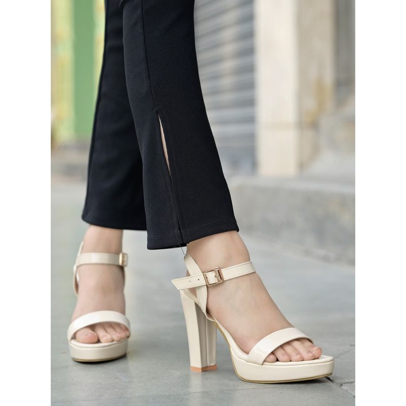 Womens top cream heels