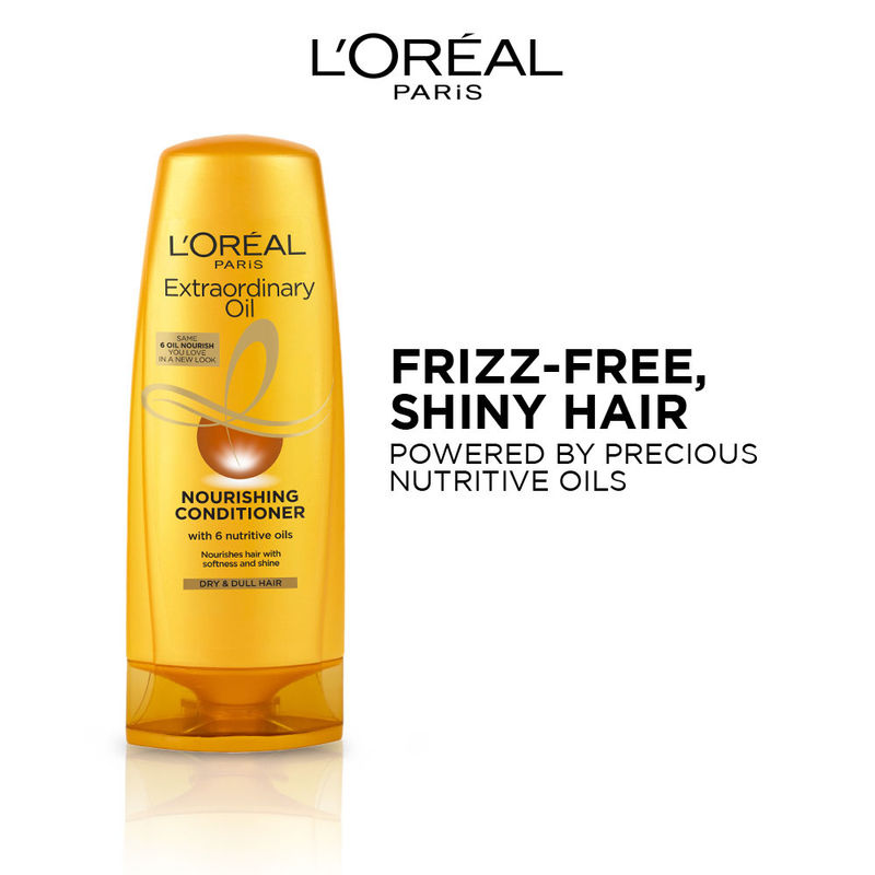 L'Oreal Paris Extraordinary Oil Nourishing Conditioner For Dull & Dry Hair Makes Hair Smooth
