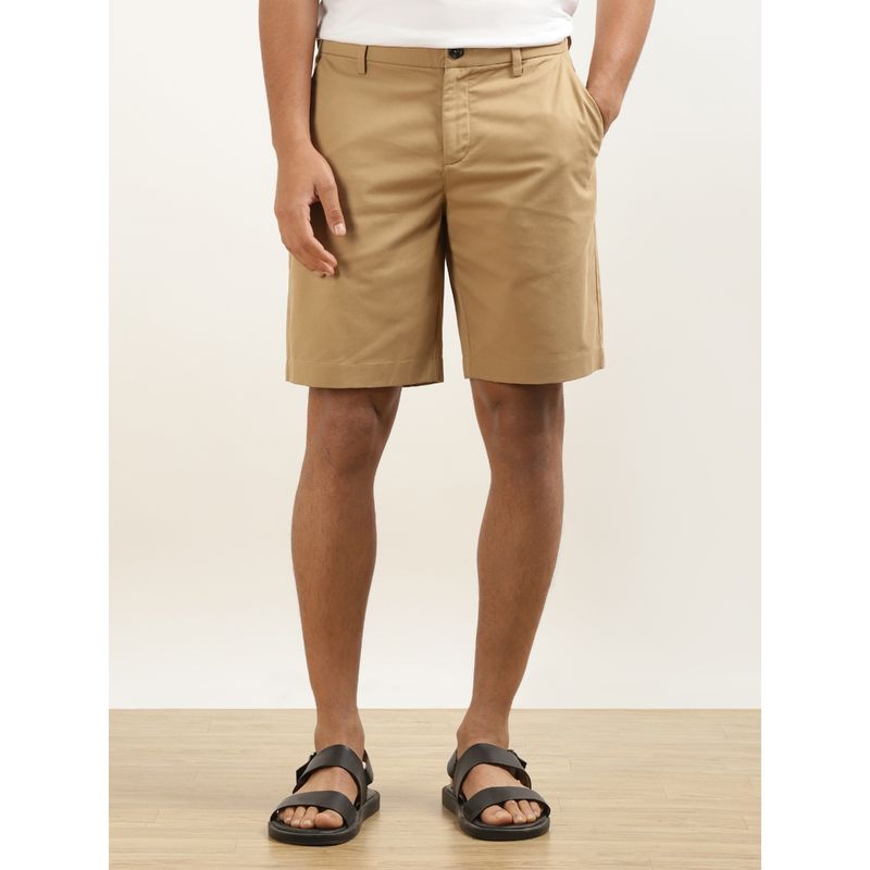 Andamen Regular Fit Khaki Men's Casual Shorts (31)
