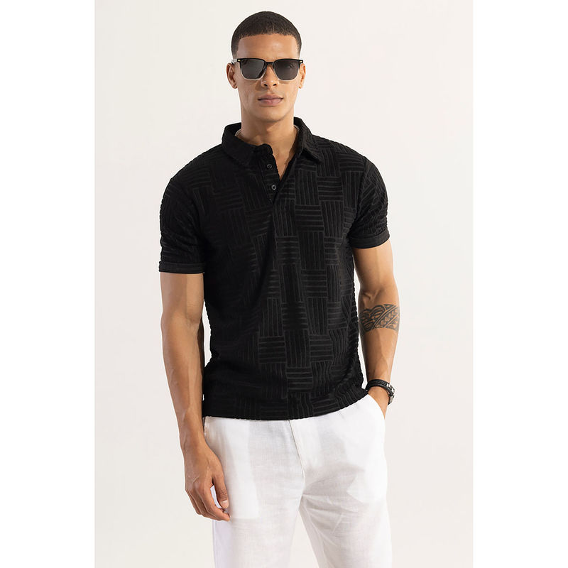 Snitch Quintet Black Polo T-Shirt (L)