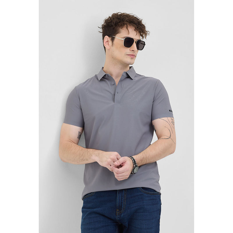 Snitch Grey Technical Stitchless Polo T-Shirt (2XL)