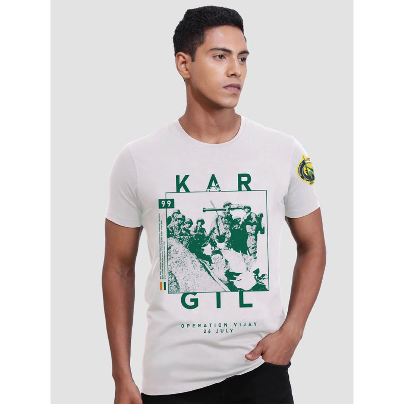 A47 White Kargil T-Shirt (M)