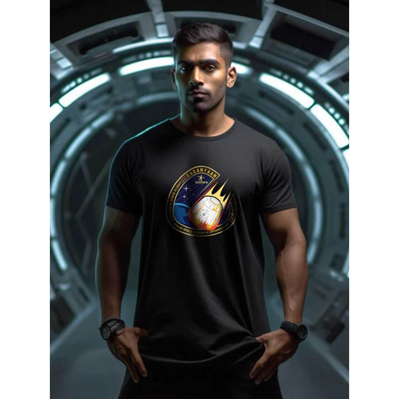 A47 Isro Gaganyaan T-Shirt (S)