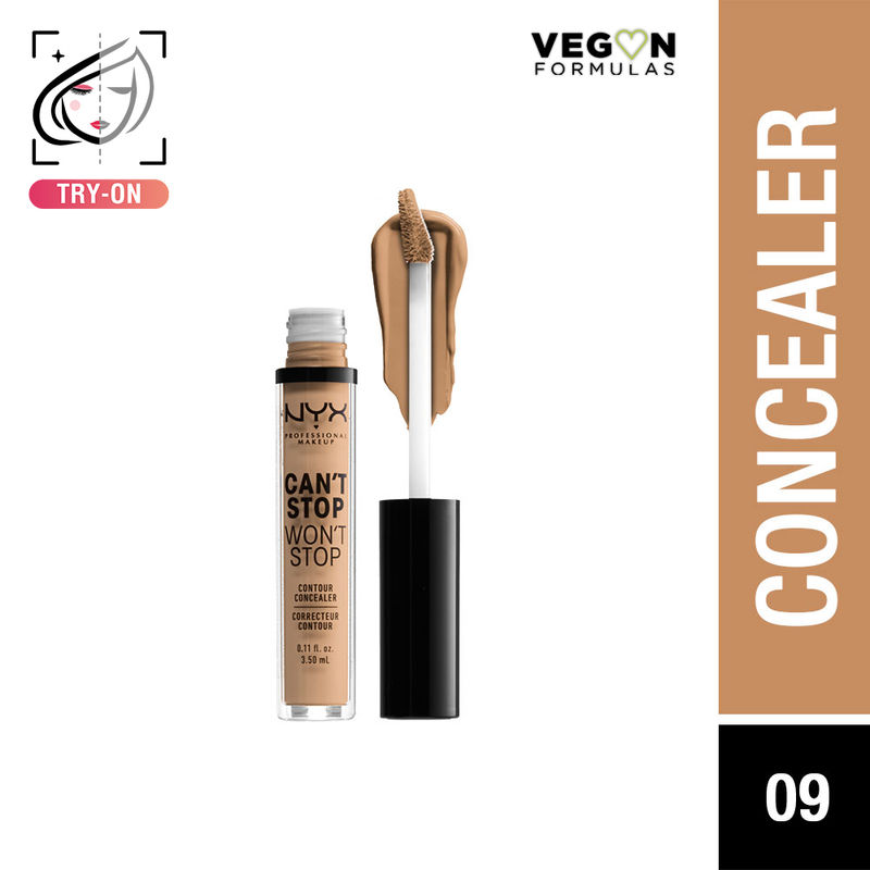 NYX Professional Makeup Can't Stop Won't Stop Contour Concealer - Medium Olive