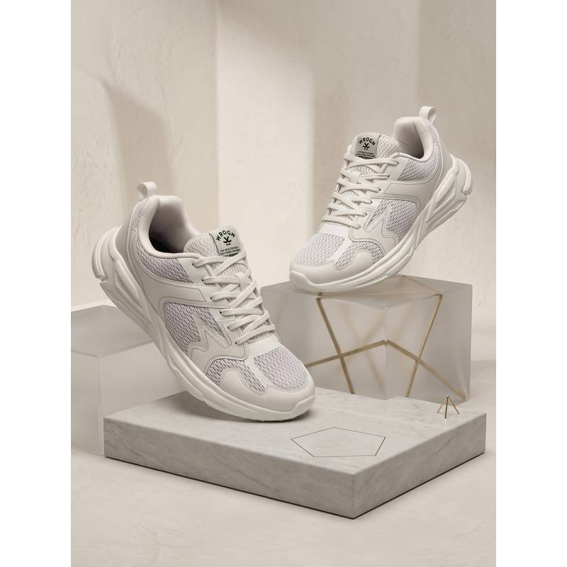 WROGN Women Highball Icepulse White Running Shoes (UK 9)