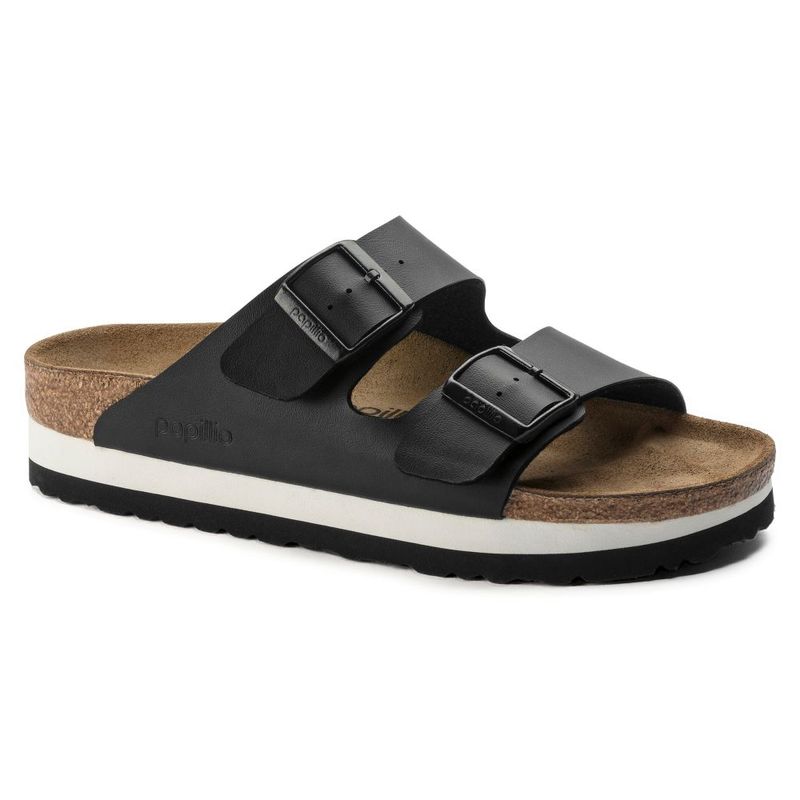 Birkenstock Papillio by Birkenstock Almina Platform Sandal - Nubuck |  Zappos.com