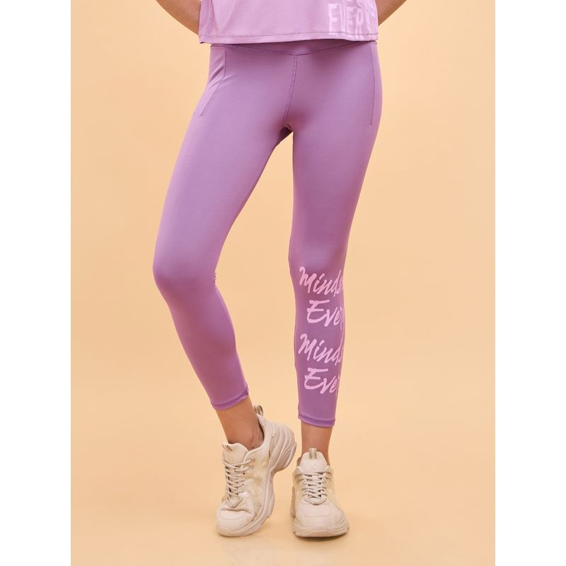 Enamor A606 Dry Fit High Waist Workout Leggings for Active Comfort (M)