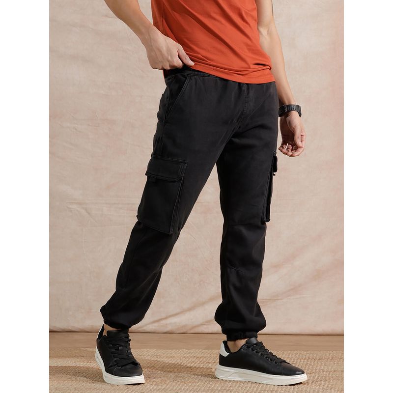 WROGN Casual Straight Fit Jogger - Black (30)