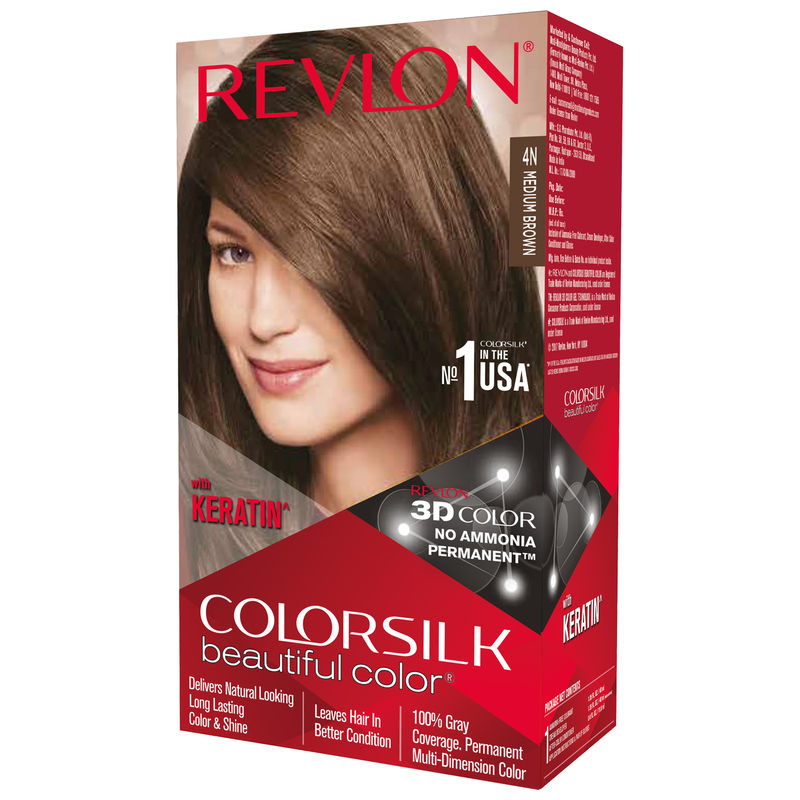 Revlon Colorsilk Hair Color Medium Brown 4N