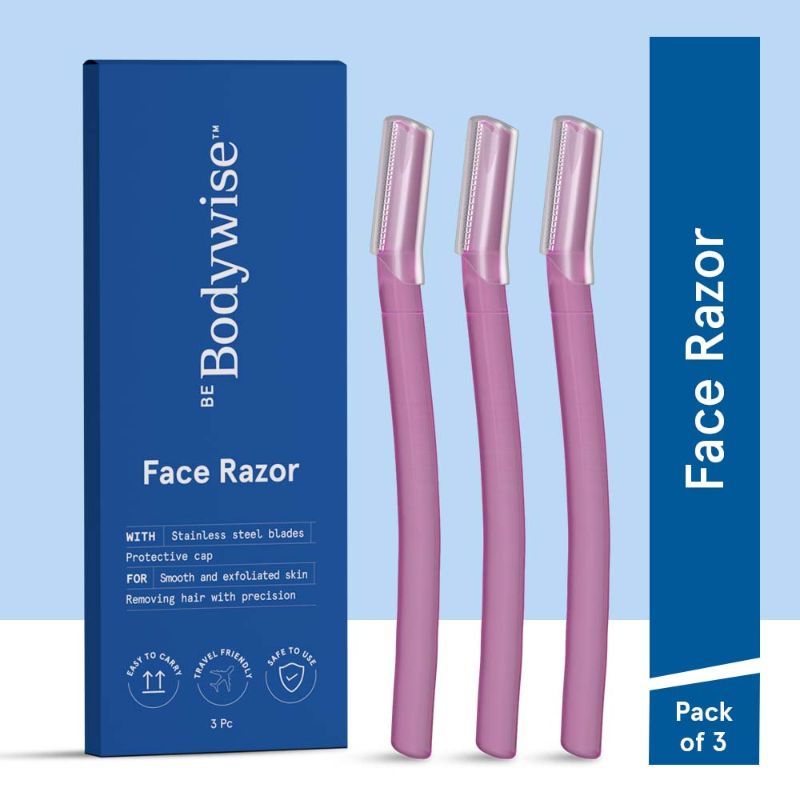 Buy Be Bodywise Reusable Face Razor for Women Suitable For Eyebrow