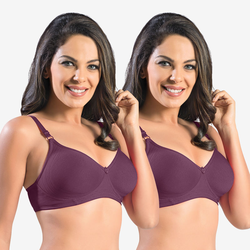 Sonari D12 Non-Padded T-Shirt Bra - Purple (32D)