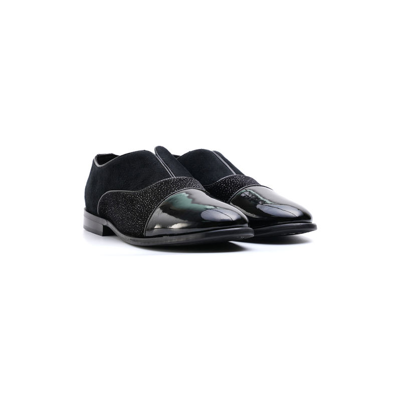 Monkstory Starlit Slip-Ons Loafers - Black (UK 6)