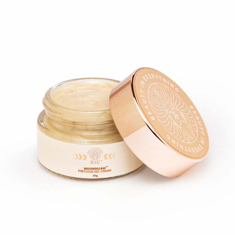 BiE Moongleam Gel Cream With Diamond, Silver Dust & Pearl Protein, for All Skin Types