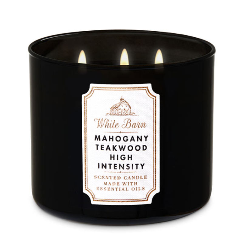 Bath & Body Works Mahogany Teakwood High Intensity 3-Wick Candle