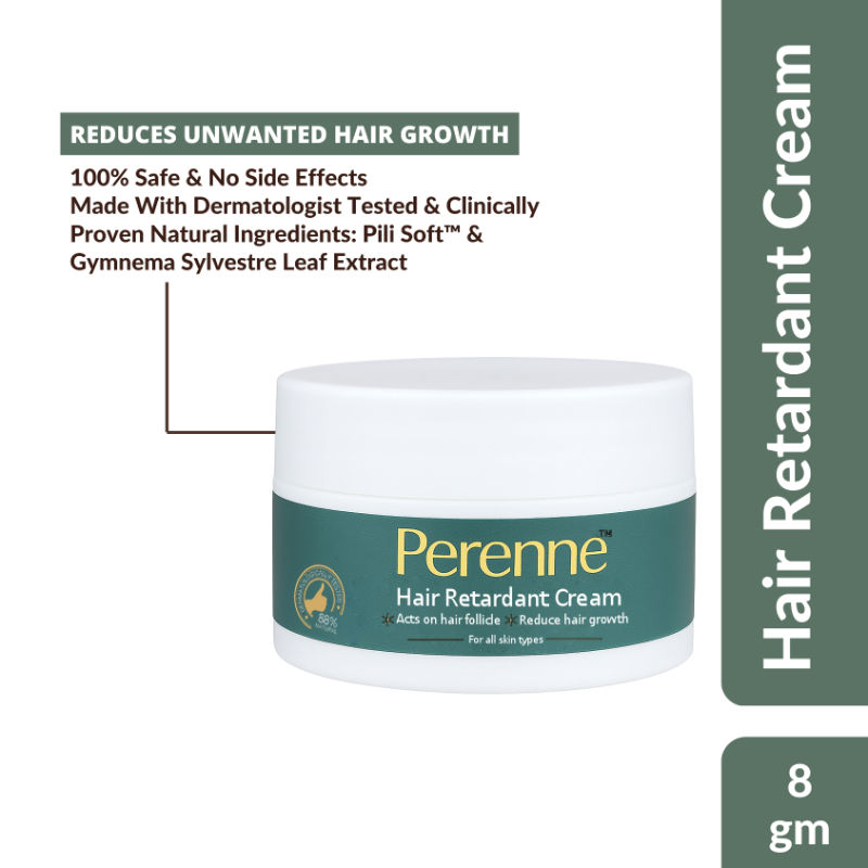 Perenne Hair Retardant Cream for Reducing Facial And Body Hair