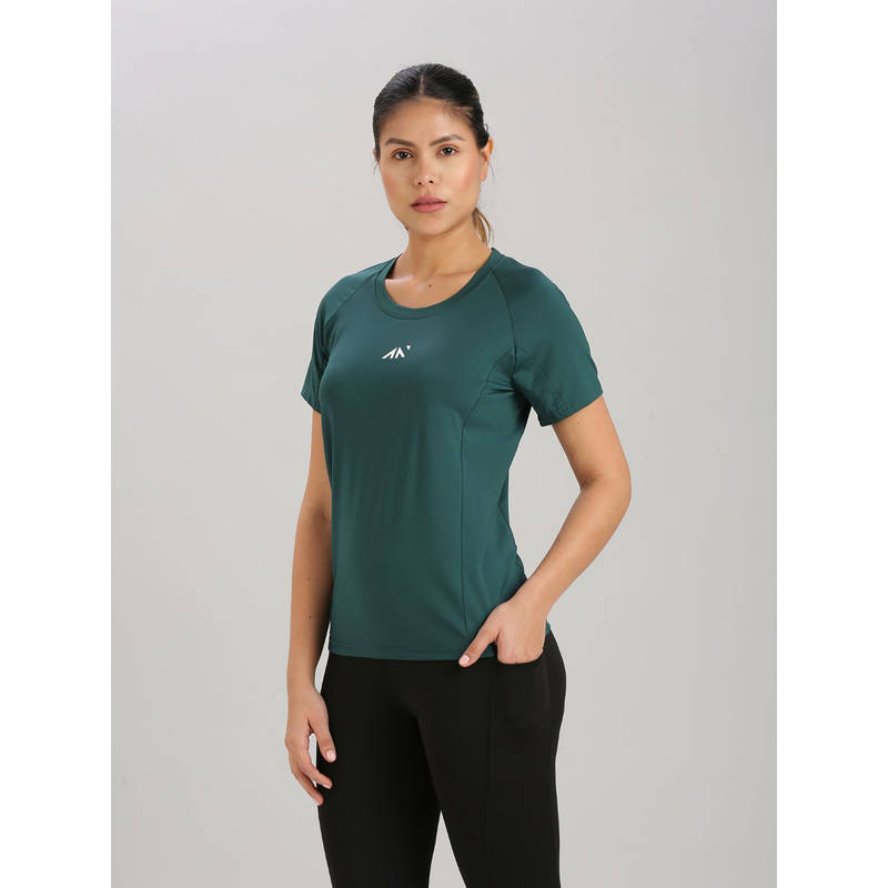 AESTHETIC NATION Green Active Training T-Shirt (XS)
