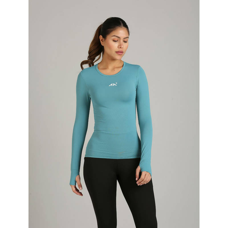 AESTHETIC NATION Green Eternal Compression T-Shirt (XS)