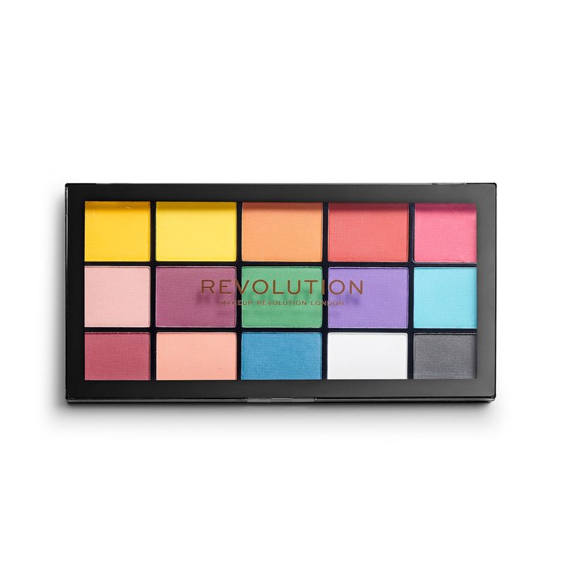 Makeup Revolution Reloaded Eyeshadow Palette-15 Smooth & Rich Shade Highly Pigmented - Marvellous Mattes