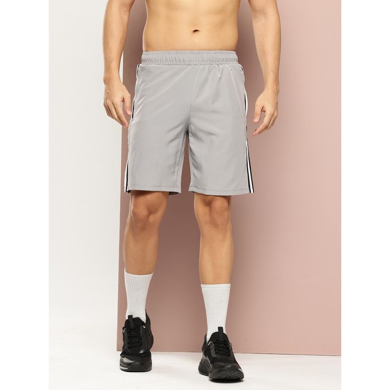 TURNFIT Grey Regular Fit Running Shorts (S)