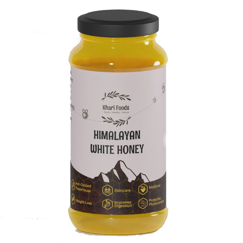 Khari Foods Premium Pure Himalayan Organic White Honey