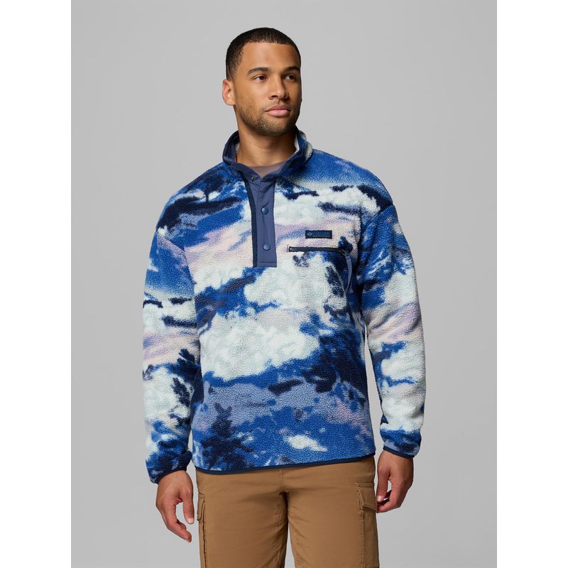 Columbia Multicolor Printed Fleece Pullover (M)