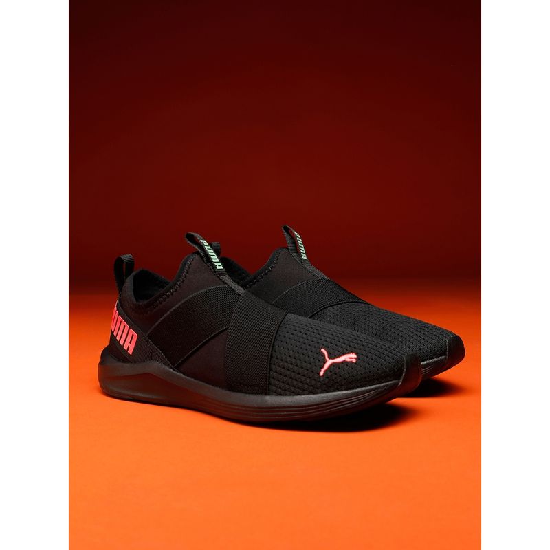 Puma Prowl Slip On Women's Black Running Shoes: Buy Puma Prowl Slip On ...