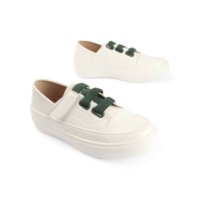 D'Shoe Lounge Premium Ivory Sneakers (EURO 35)