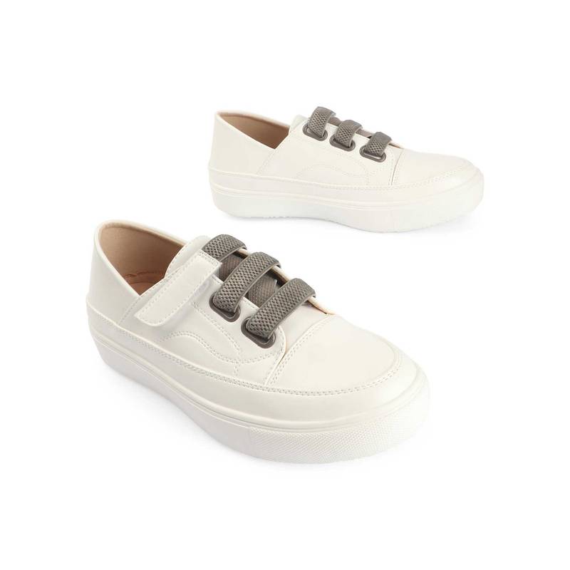 D'Shoe Lounge Premium Ivory Sneakers (EURO 35)