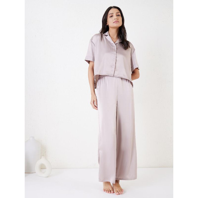 Sweet Dreams Silky Shirt & Pant (Set of 2) (S)
