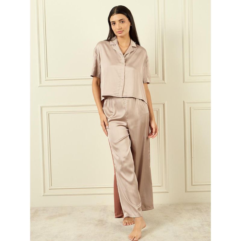 Sweet Dreams Silky Shirt & Pant (Set of 2) (S)